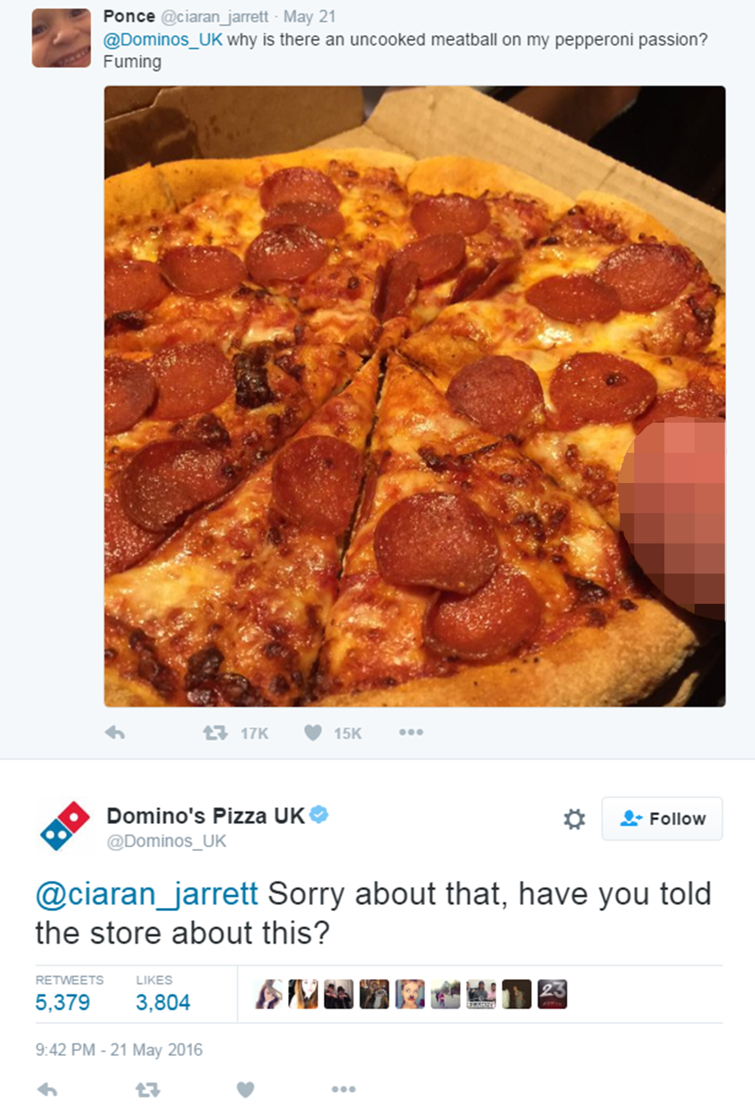 Dominos in penis