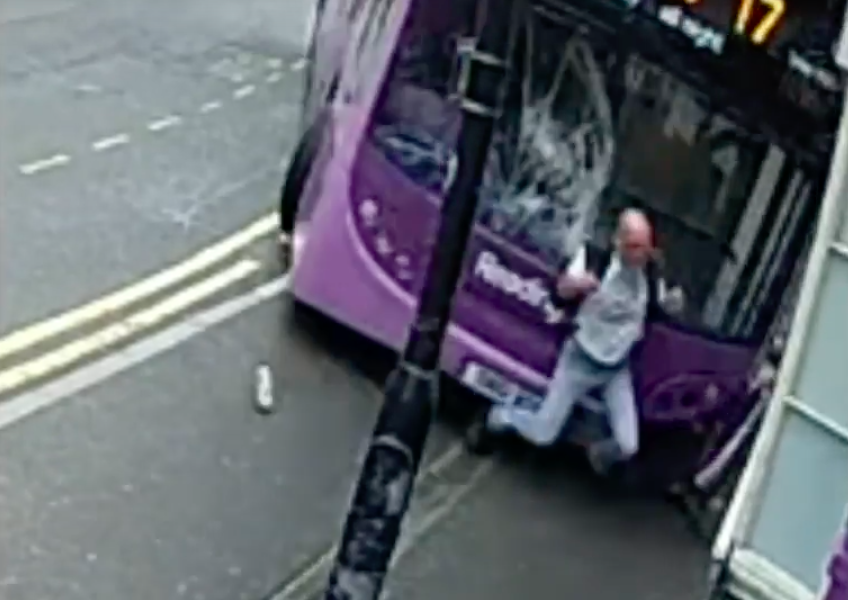 Man Gets Hit By A Bus Gets Up Then Casually Walks Into A Pub Sick