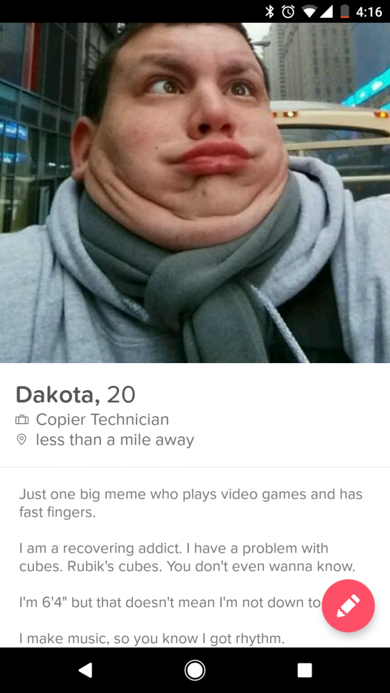 The Best And Worst Tinder Profiles In The World 107 Sick
