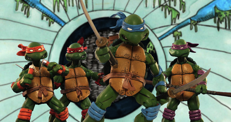 teenage mutant ninja turtles stop motion