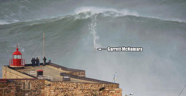 Garrett McNamara Surfs A 100 Foot Wave To Set A New World Record – Sick