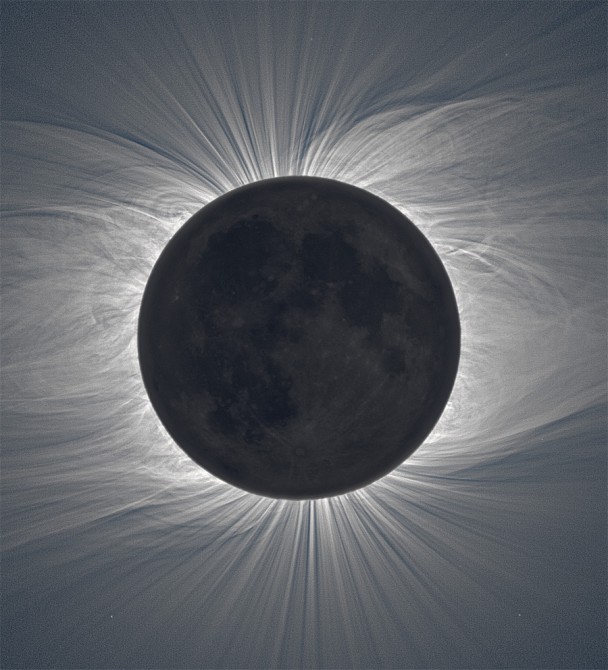 Composite Pictures Of Solar Corona