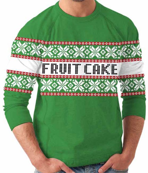 Fruit Cake Christmas Jumper