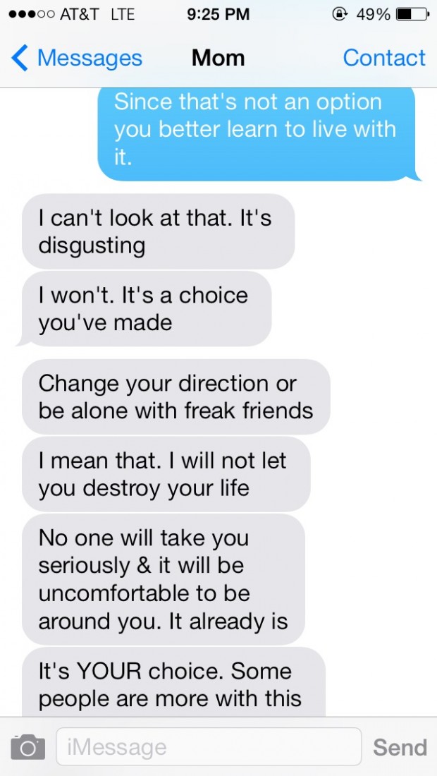 Best New Tumblr Find Texts From A Homophobic Mom Page 3 Sick Chirpse 1826