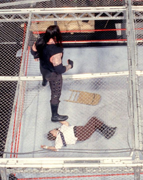 Mankind Undertaker Hell In A Cell 8