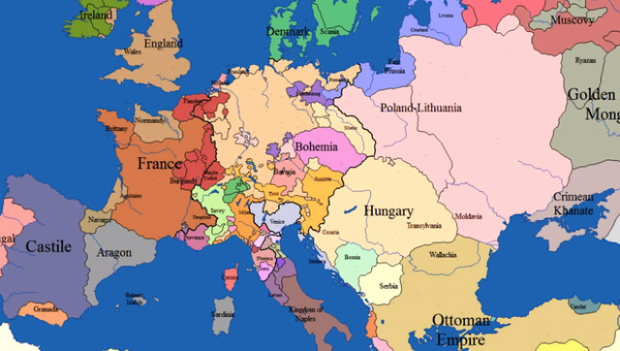 VIDEO: Watch 1000 Years Of Changing European Borders