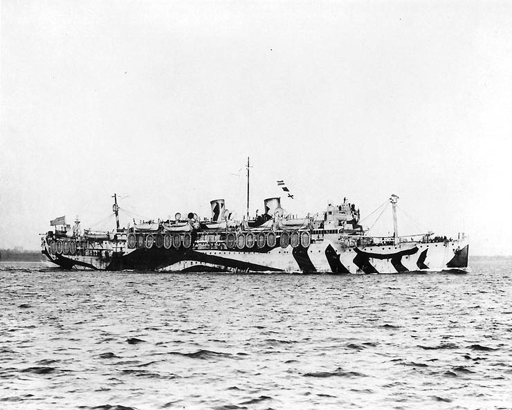 Siboney_underway_in_1918