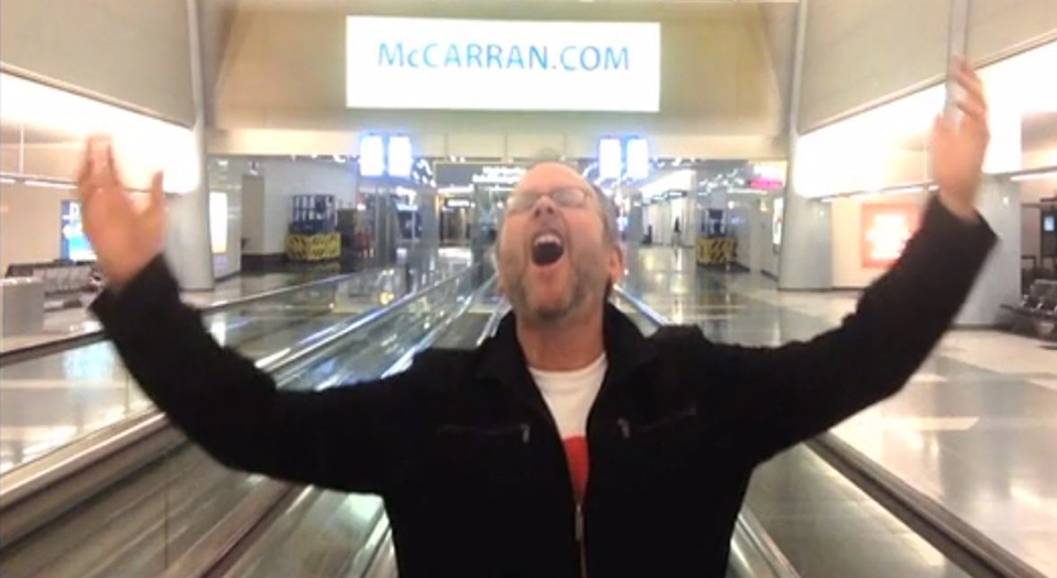 Man Get Stuck In Airport Overnight, Finds Genius Way Of Passing The ...