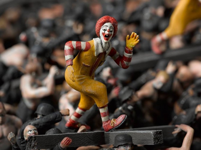 Artist Produces Extreme Anti McDonald's Imagery