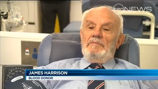 TIL Reddit - James Harrison blood donor