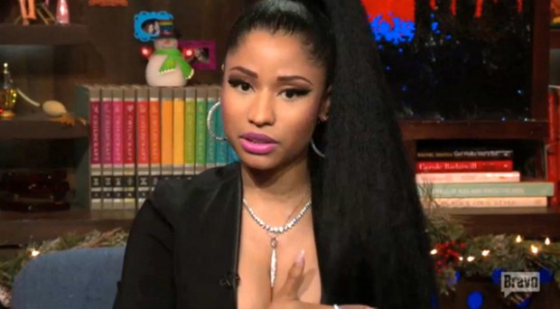 Nicki Minaj Has Another Tv Nipple Slip While Talking About Previous Tv Nipple Slip