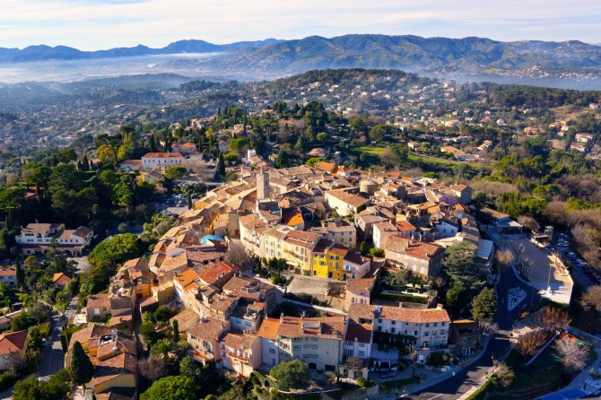 Best Drone Photos - Mougins near Cannes in France