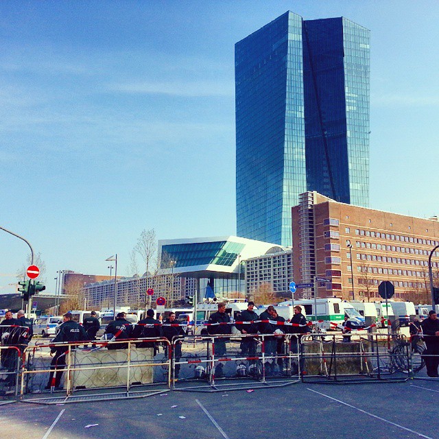 European Central Bank Opening Protests 147