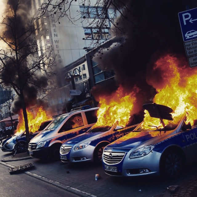 European Central Bank Opening Protests 34