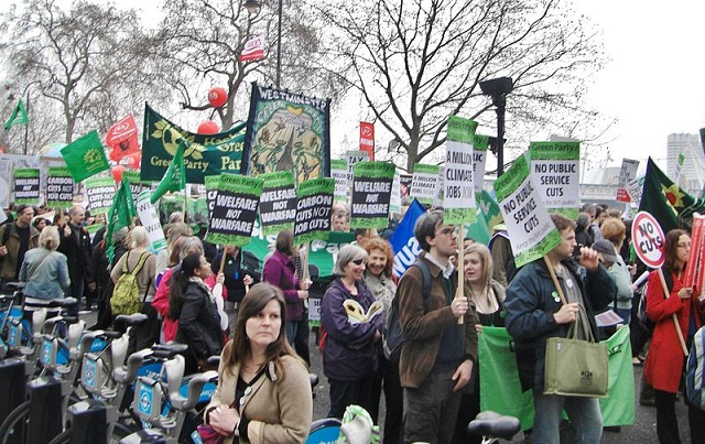 Green Party Protestors
