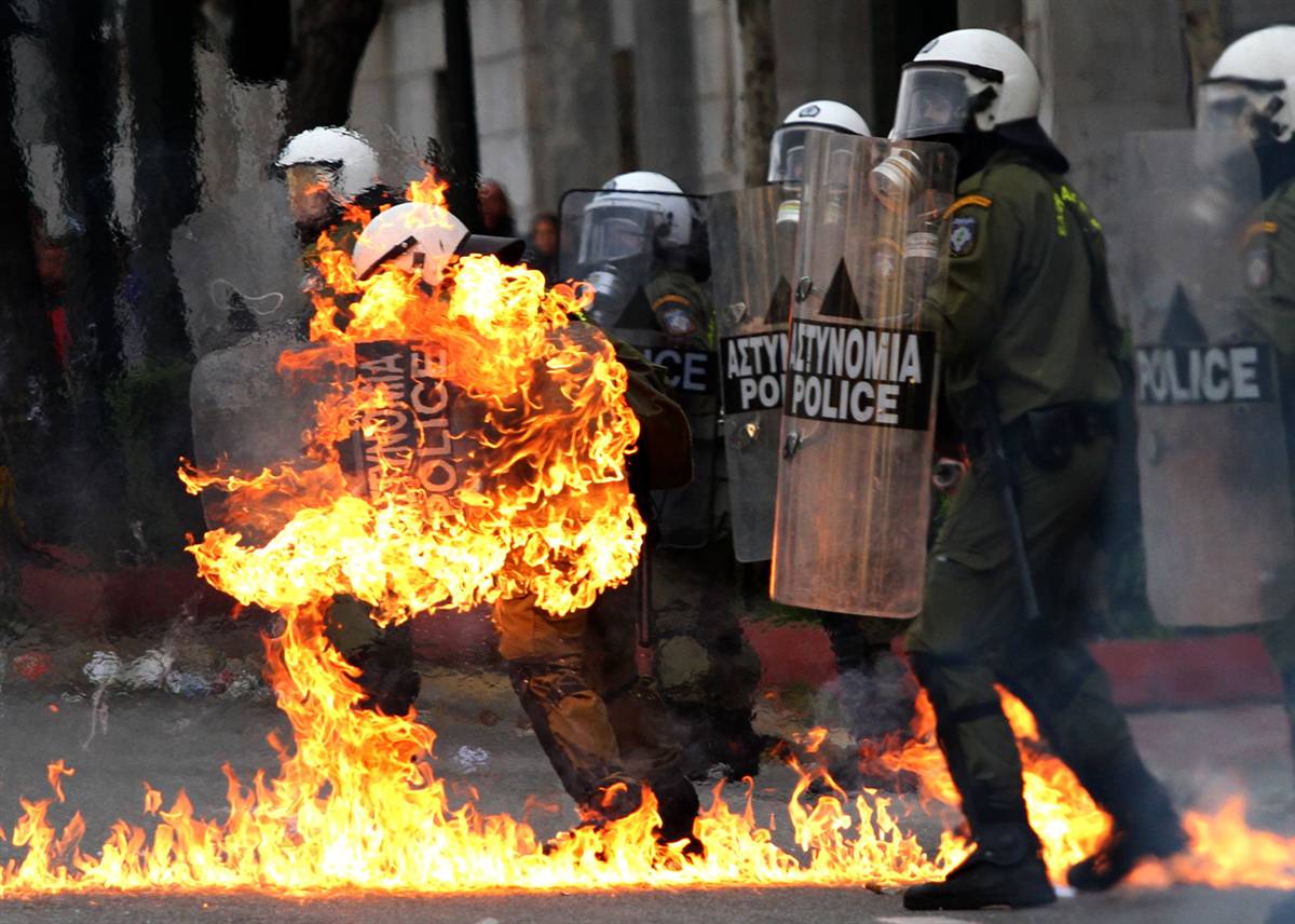 Riot Photos - Greece 5