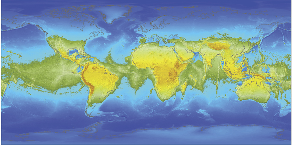 Earth Stopped Spinning - Land Mass