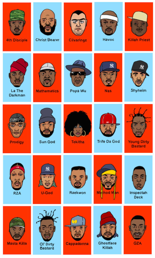 The Wu Tang Clan Version Of “Guess Who?” Might Just Be The Best Board ...