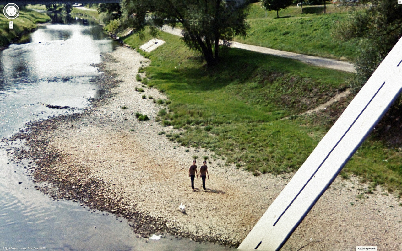 Weird Google Street View - Matrix Twins