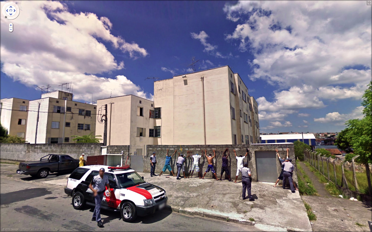 Weird Google Street View - More Trouble