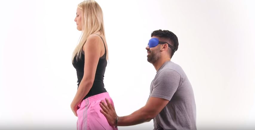 Blindfolded People Try To Tell The Difference Between A Guy S Butt And