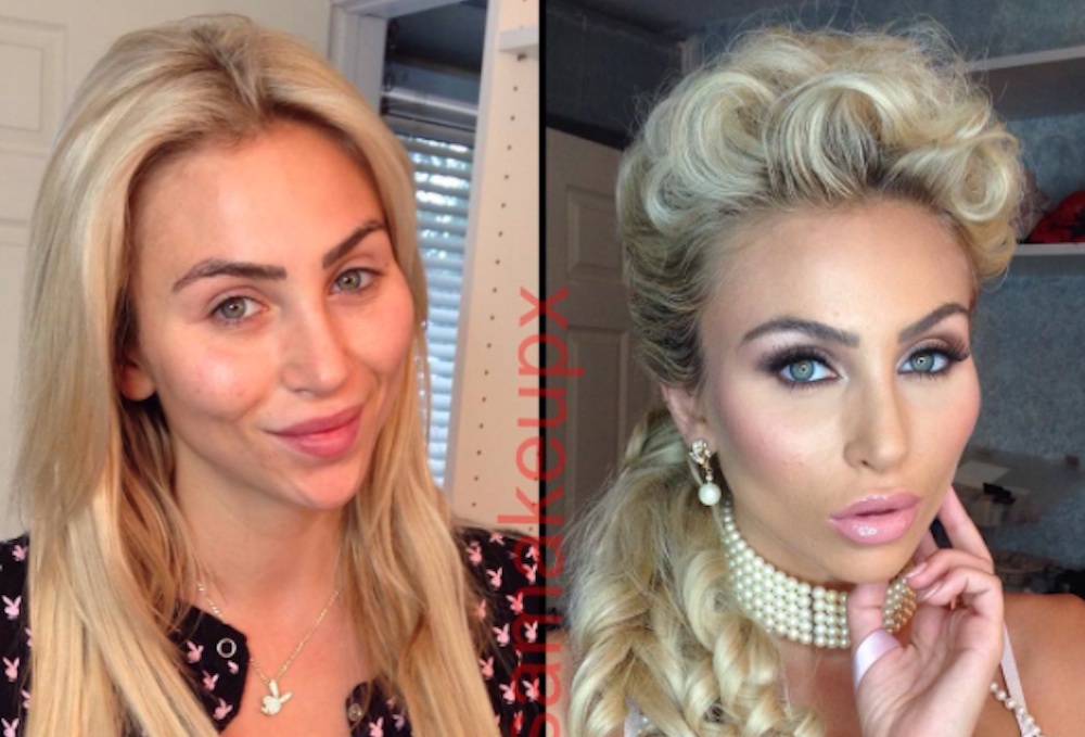 1000px x 679px - Makeup Artist Reveals What Porn Stars Look Like Before And ...