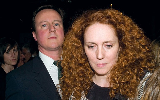 The Sun - Lies And Bollocks - David Cameron and Rebekah Brooks