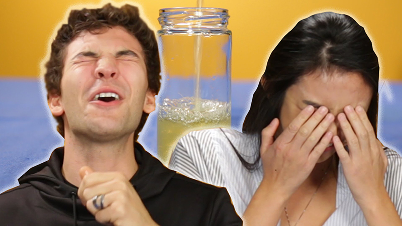 People Drinking Their Own Piss For The First Time Is The Grossest Thing 