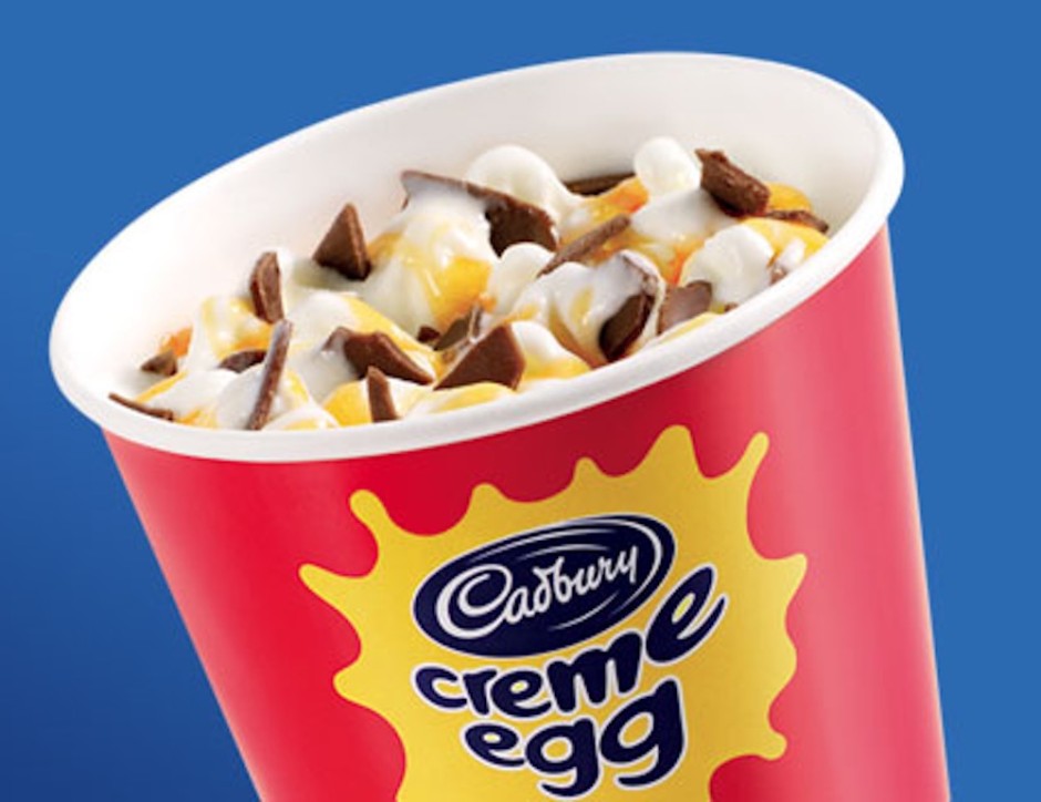 McDonald's Confirms The Return Of Cadbury Creme Egg McFlurry