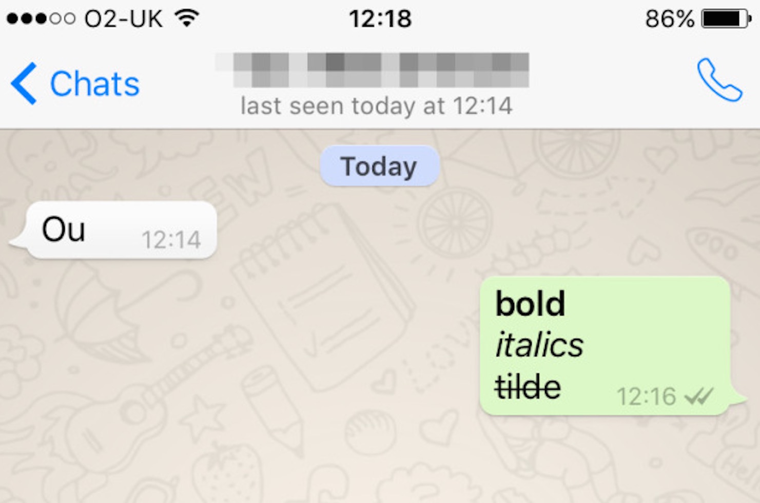 You Can Now Bold And Italicise Text In WhatsApp Messenger