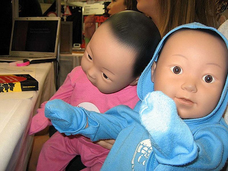 robot babies that look real