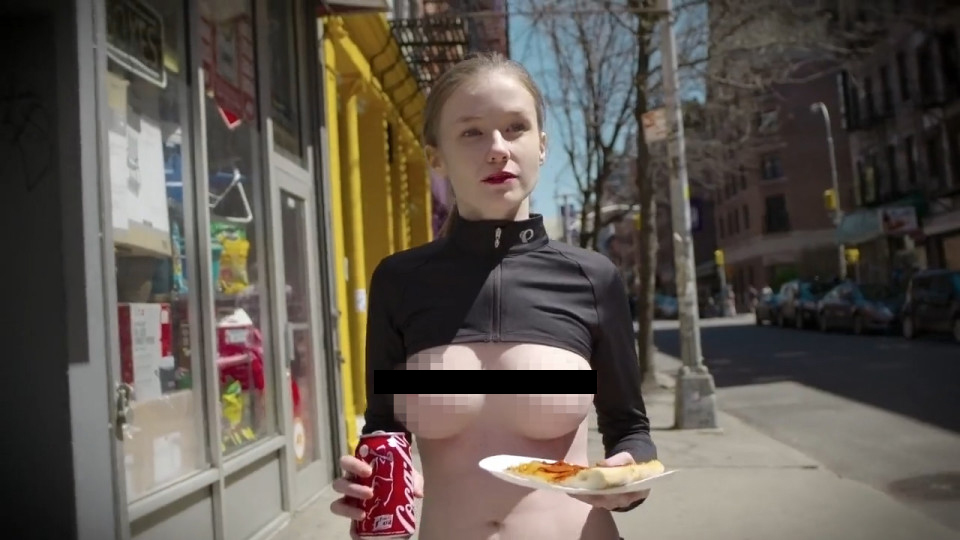 960px x 540px - Watch This Porn Star Walk Around New York City Topless, All ...