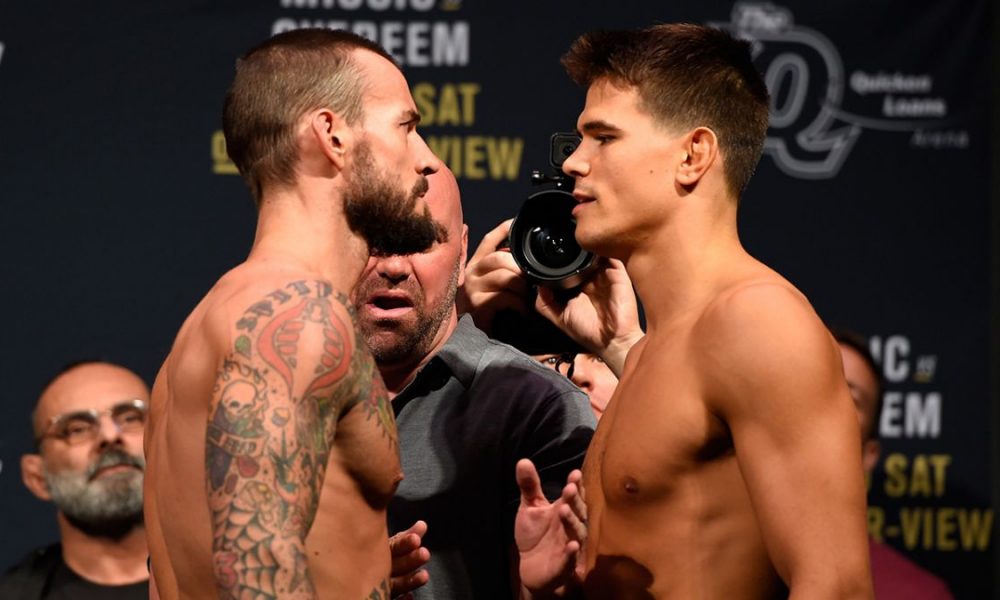 CM Punk Refuses To Shake Mickey Gall’s Hand At UFC 203 Weigh-In (VIDEO)