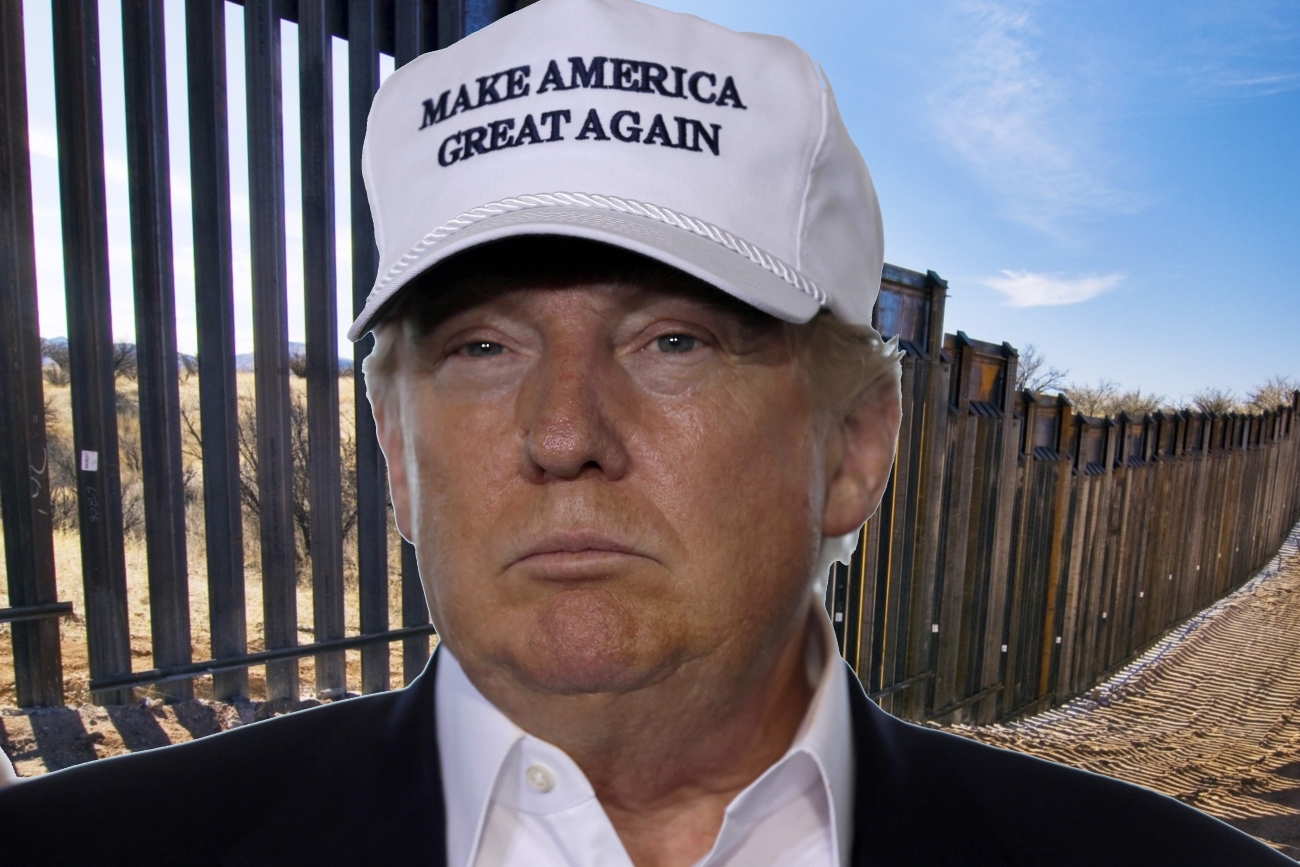 Donald Trump Says That His Mexico Wall Is Actually Going ...