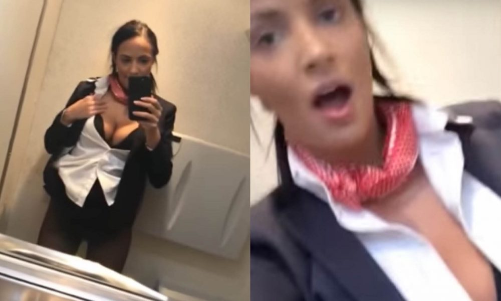 Flight Attendant Gets Busted Using Inflight Wifi To Perform Cam Show Video Sick Chirpse
