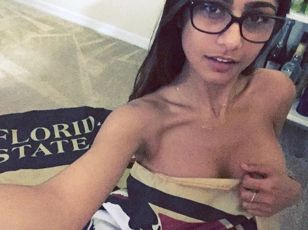 Worst Porn Stars - Porn Star Mia Khalifa Just Shared This Photo Of Her 'Worst ...