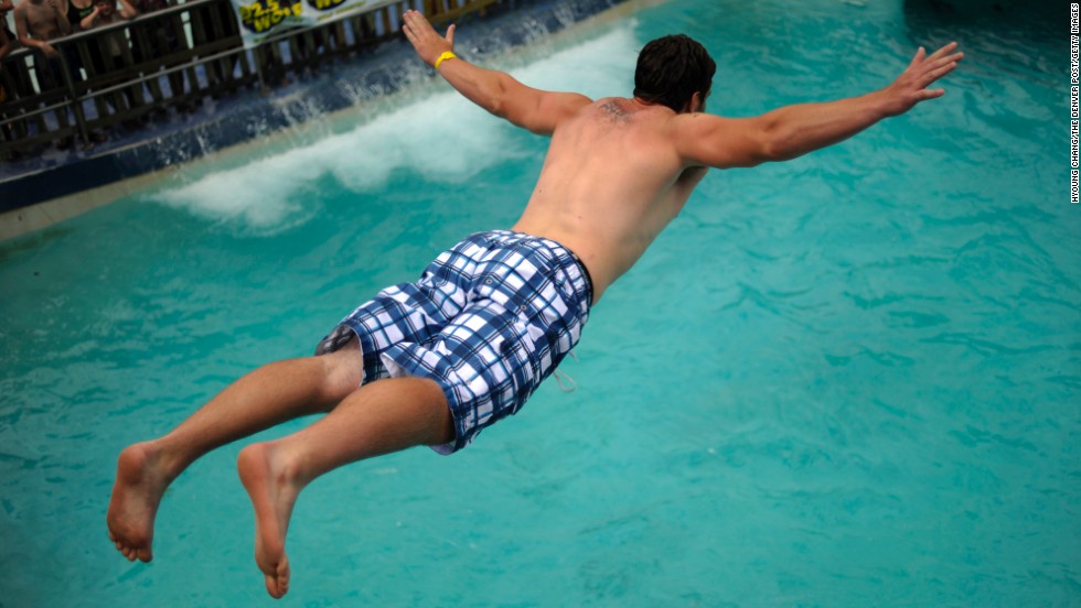 Check Out This Ridiculous Footage From The World Belly Flop Championships