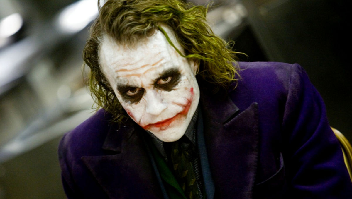 The Joker As Played By: Heath Ledger In The Dark Knight (2008) Gotham