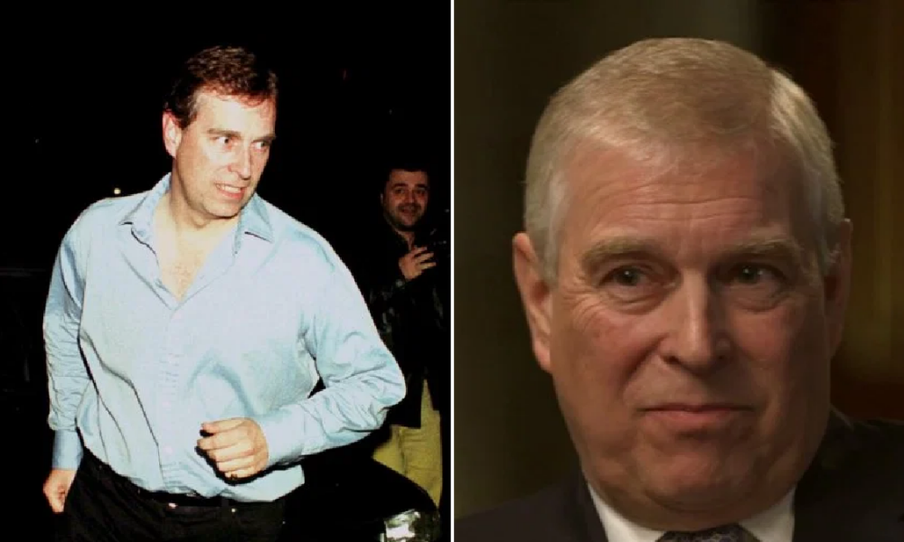 View Prince Andrew Sweating Background