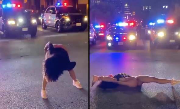 BLM Protester Put On The Most Aggressive Twerking Display In Histo