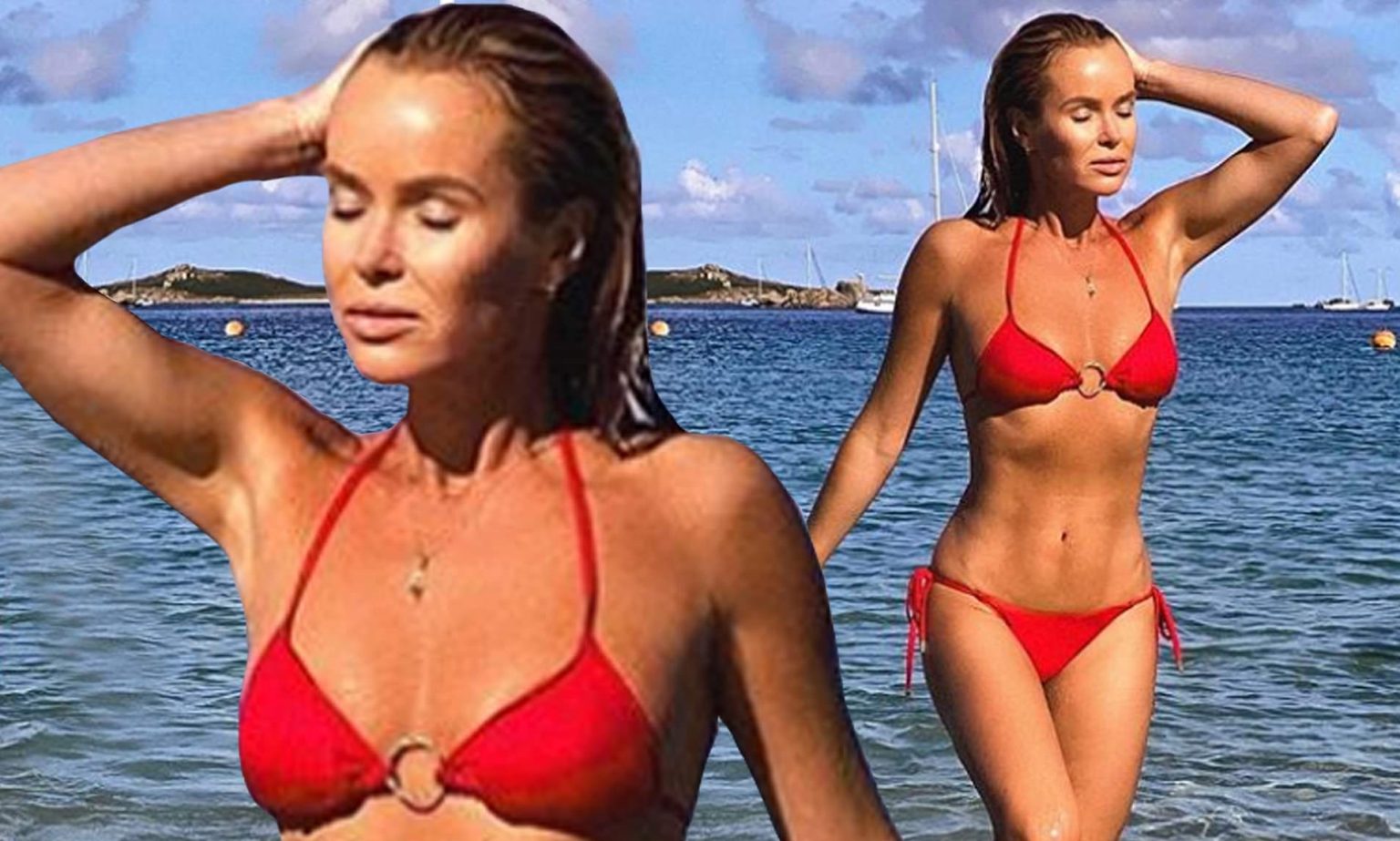 Amanda Holden S British Staycation Photos Brought Out The Internet S Horniest Commenters Again