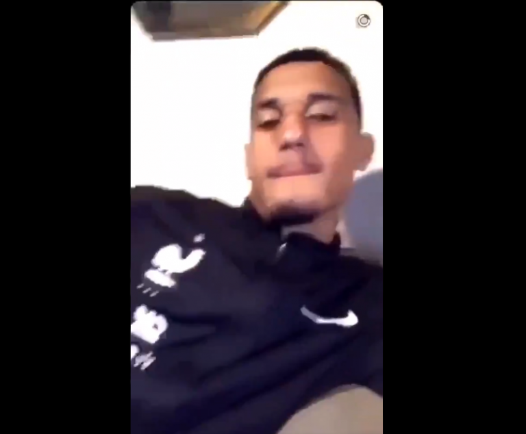 A Video Has Leaked Of Arsenal Star William Saliba Filming His