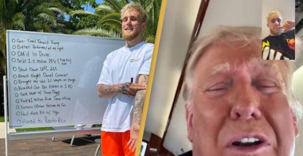 Jake Paul Just FaceTimed Donald Trump And Bragged About It On Instagram