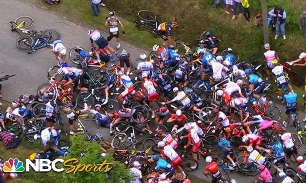 Watch This Spectator Cause The Most Brutal Crash In Tour De France History