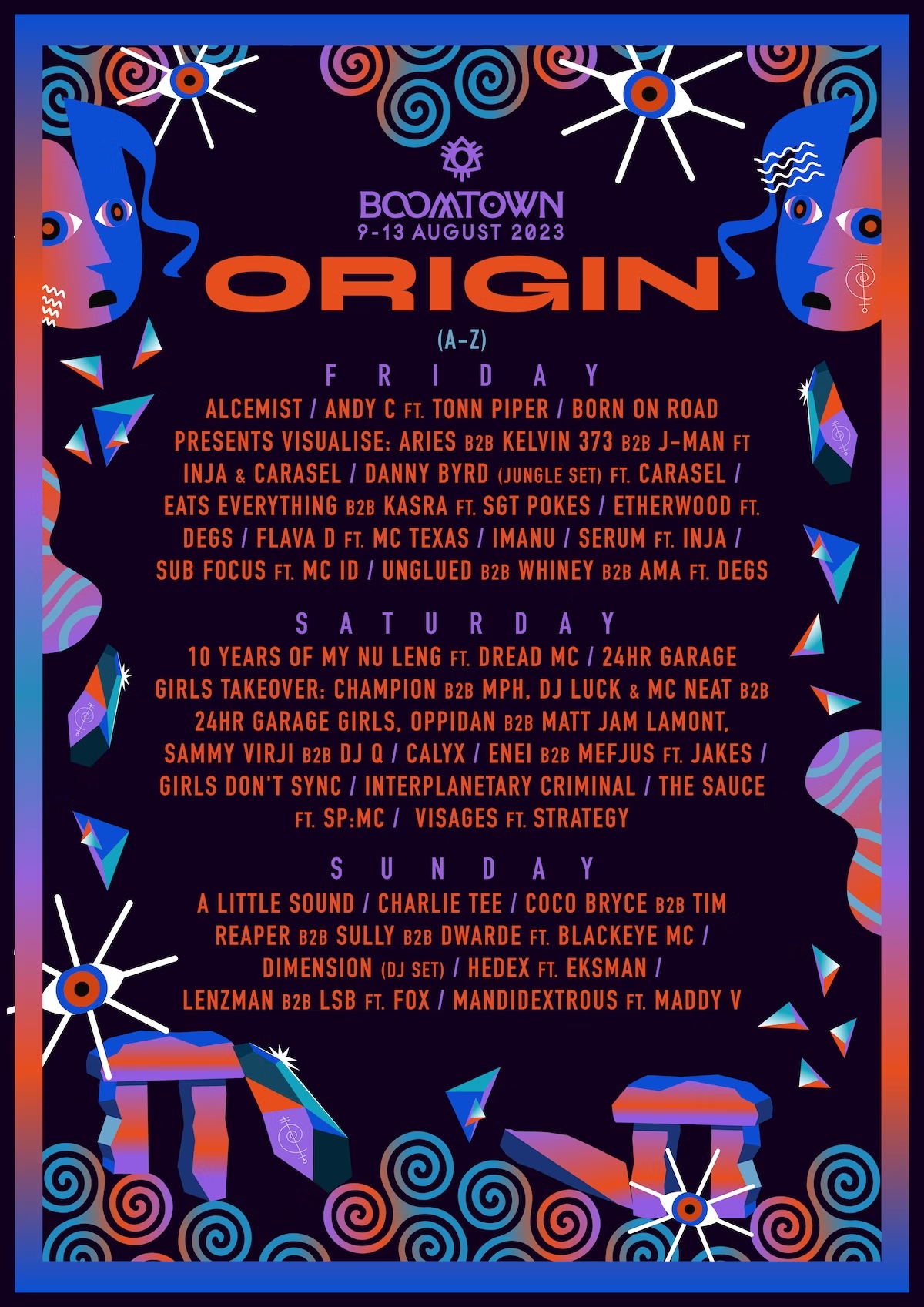 Boomtown Festival Releases Its Full Lineup For 2023 Edition